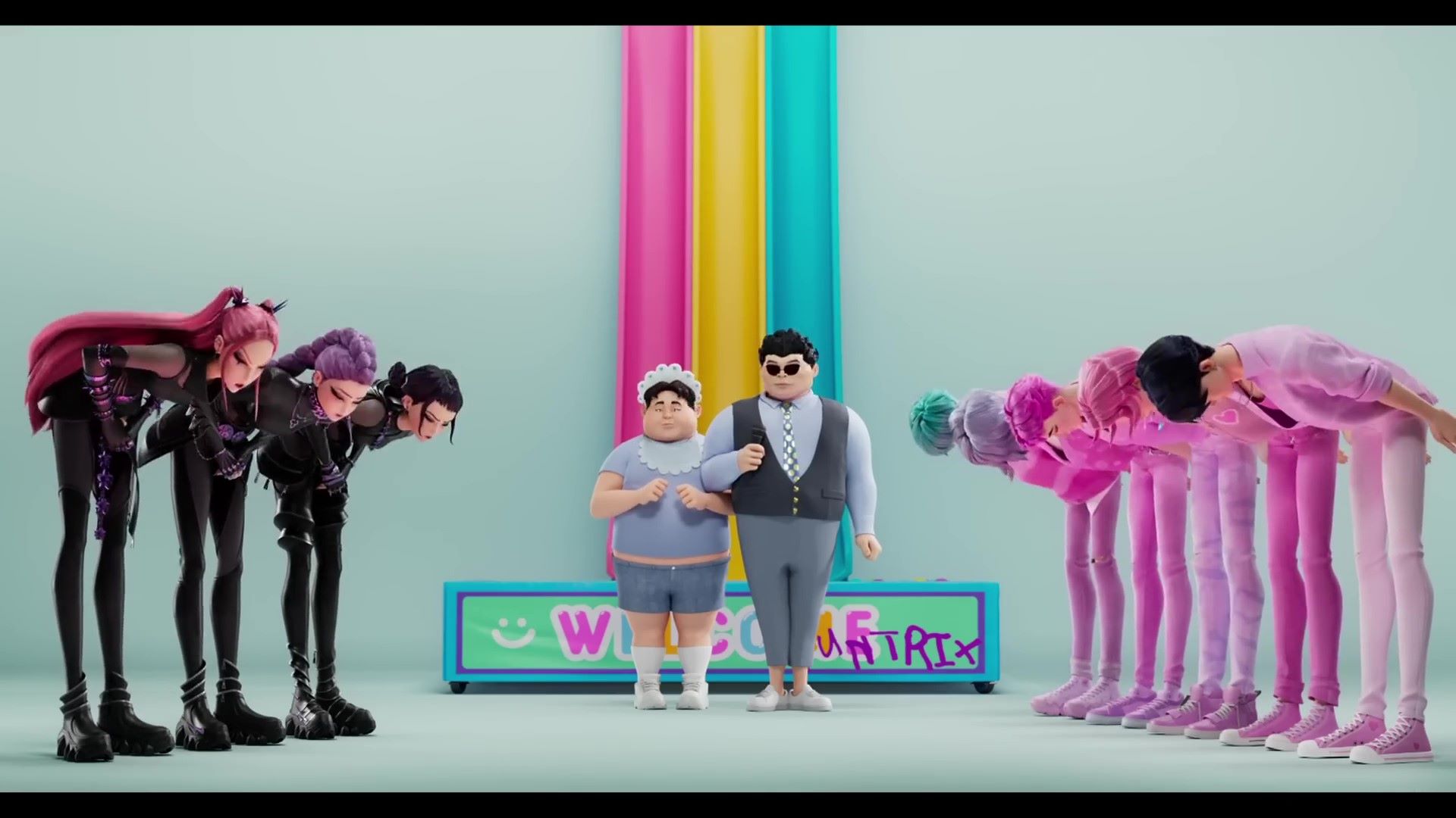 Battle of the Bands - Huntrix vs Saja Boys